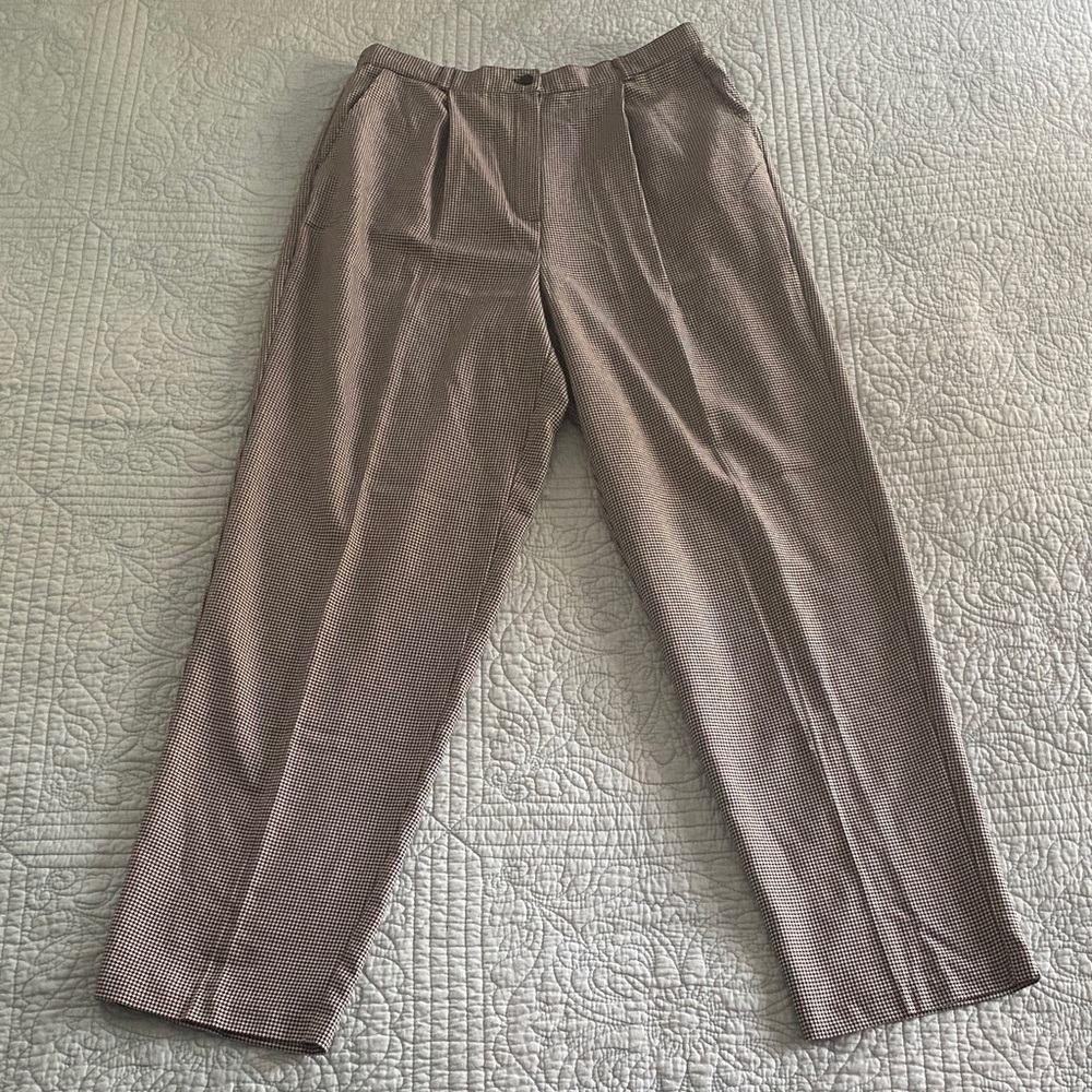 Vintage Women's Houndstooth Trousers